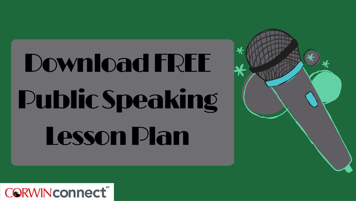 Public Speaking Lesson Plan For High School
